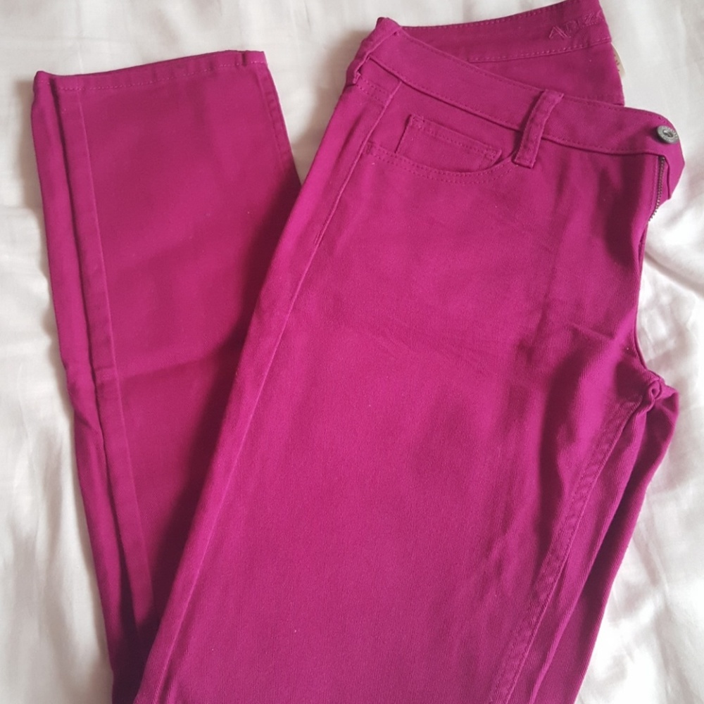 *SOLD* women's Magenta Arizona Skinny Jeans